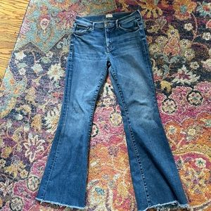 Mother the weekender fray “sweet and sassy” size 29
